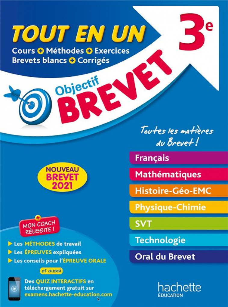 LE TOUT-EN-UN - BREVET 2021 - ROUSSEAU/LISLE - HACHETTE