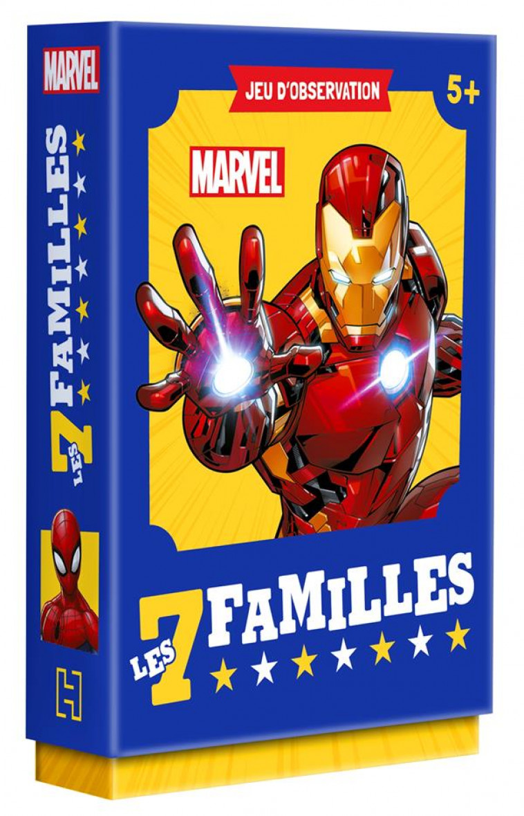 MARVEL - JEU DE CARTES - 7 FAMILLES - COLLECTIF - NC