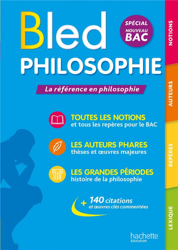 BLED PHILOSOPHIE - MARQUER/KLEIN/DURAND - HACHETTE