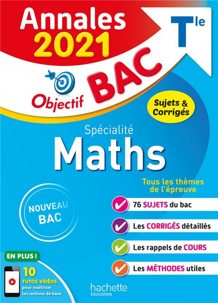 ANNALES BAC 2021 SPE MATHS TERM - BODINI-LEFRANC - HACHETTE