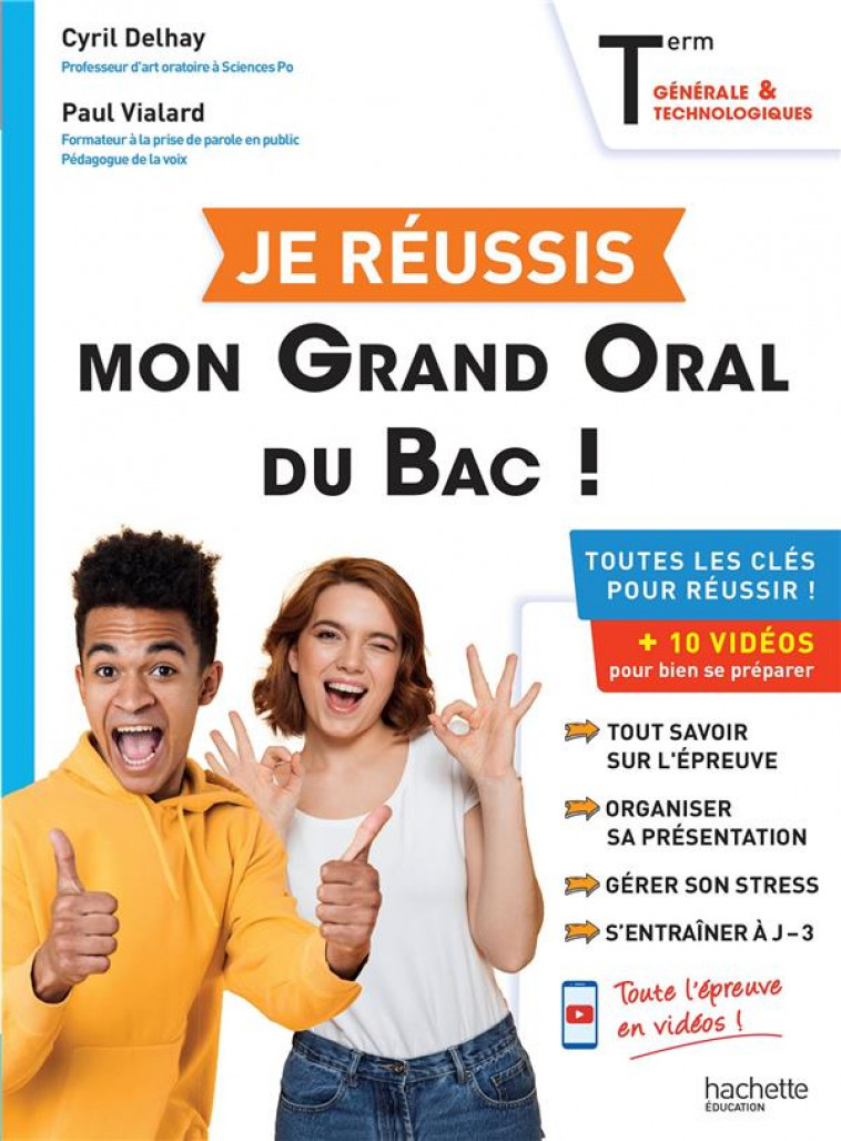 JE REUSSIS MON GRAND ORAL DU BAC 2021 - DELHAY/VIALARD - HACHETTE