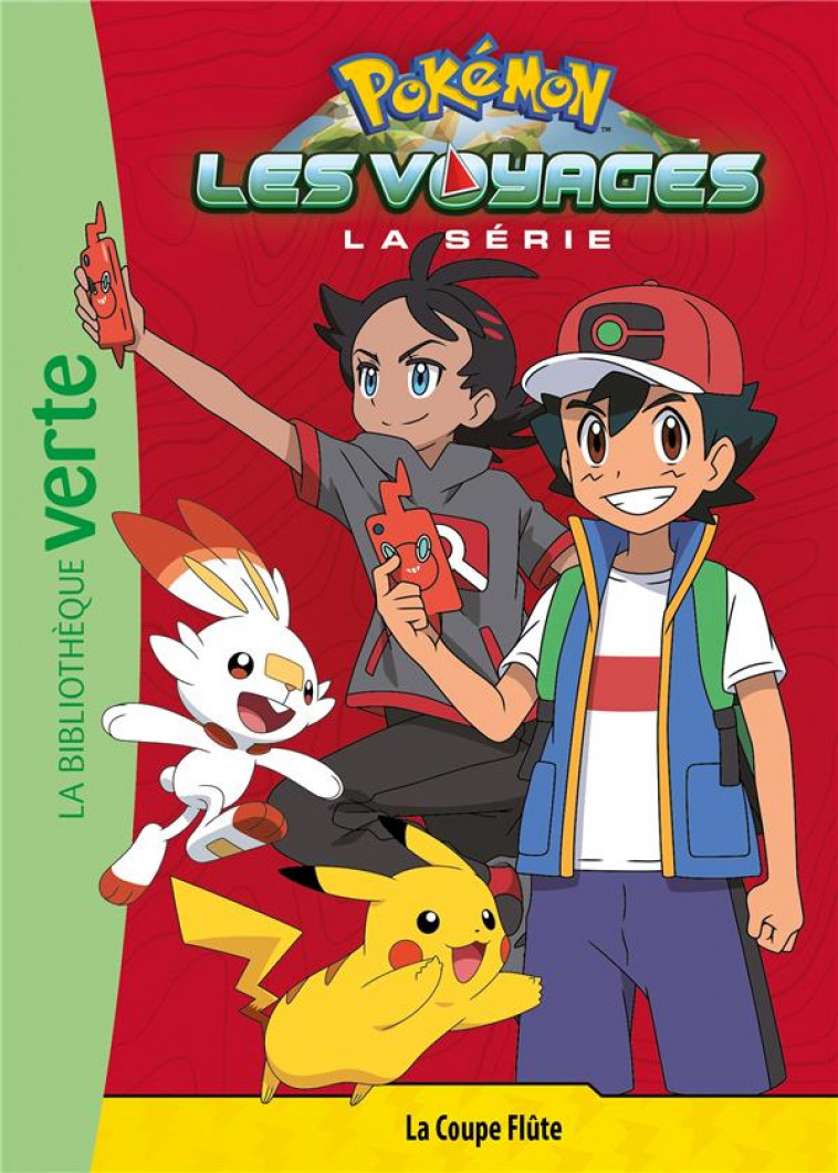 POKEMON LES VOYAGES - T04 - POKEMON LES VOYAGES 04 - LA COUPE FLUTE - THE POKEMON COMPANY - HACHETTE