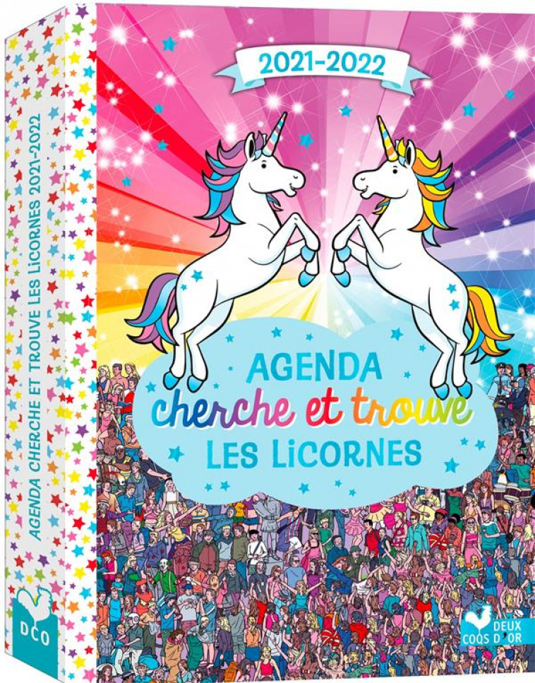 AGENDA 2021-2022 CHERCHE ET TROUVE LES LICORNES - MORAN PAUL - NC