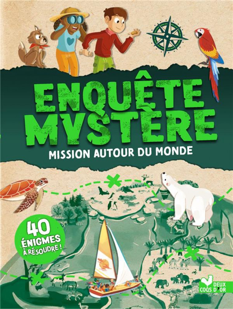 ENQUETE MYSTERE - MISSION AUTOUR DU MONDE - MOLLICA/LIENARD - HACHETTE