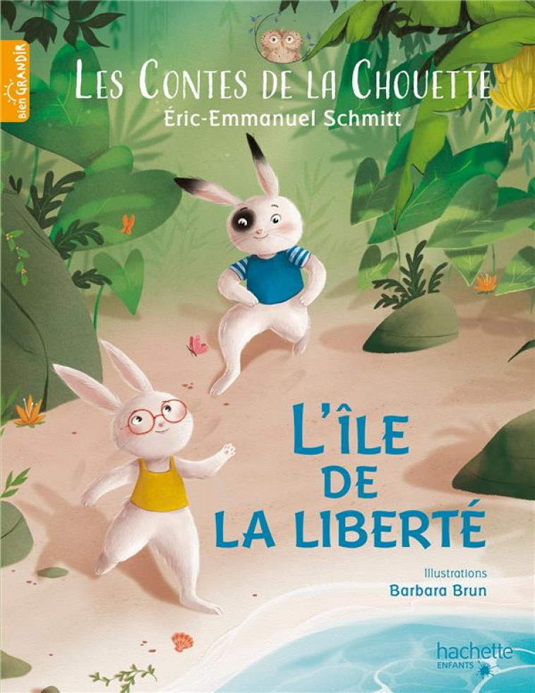 LES CONTES DE LA CHOUETTE - L-ILE DE LA LIBERTE - SCHMITT/BRUN - HACHETTE