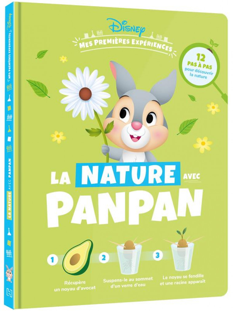 DISNEY BABY - MES PREMIERES EXPERIENCES - LA NATURE AVEC PANPAN - COLLECTIF - HACHETTE