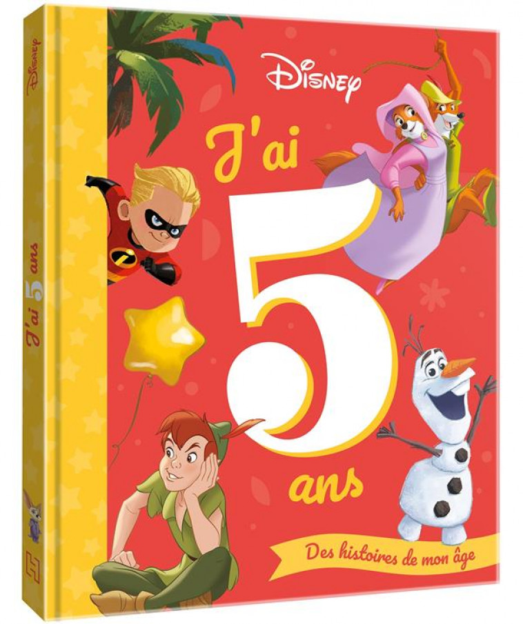 DISNEY CLASSIQUES - J-AI 5 ANS - DES HISTOIRES DE MON AGE - COLLECTIF - HACHETTE