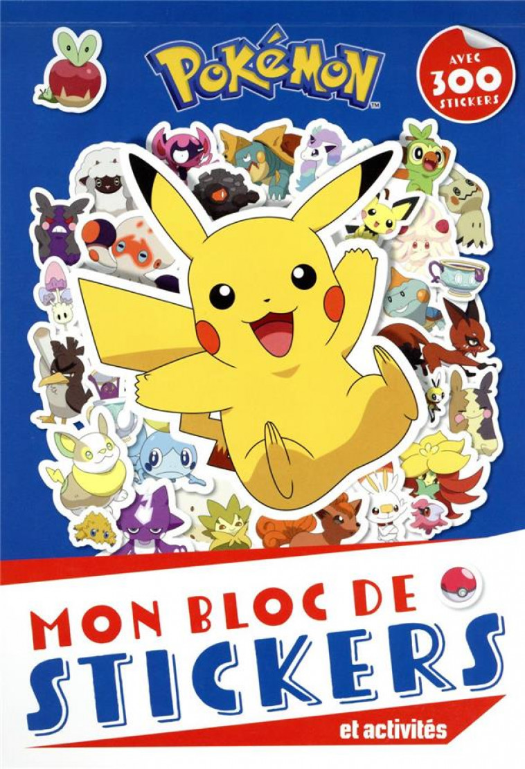 POKEMON - MON BLOC DE STICKERS ET ACTIVITES - XXX - HACHETTE