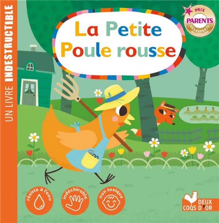 LA PETITE POULE ROUSSE - LIVRE INDESTRUCTIBLE - MULLENHEIM/KYPRIANOU - HACHETTE