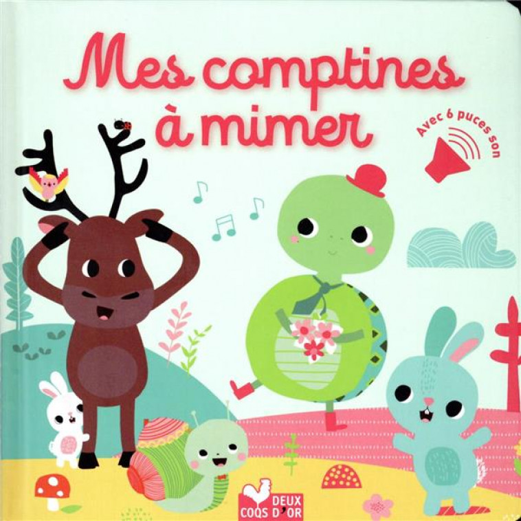 MES COMPTINES A MIMER - LIVRE AVEC PUCES SONORES - PETIT VERONIQUE - HACHETTE