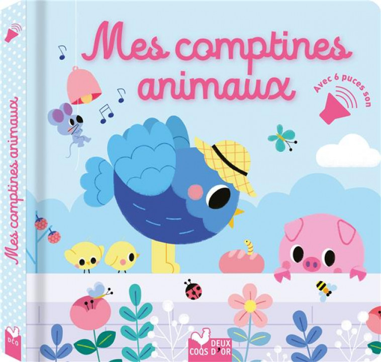 MES COMPTINES ANIMAUX - LIVRE AVEC PUCES SONORES - SEJUNG/AMERICO - HACHETTE