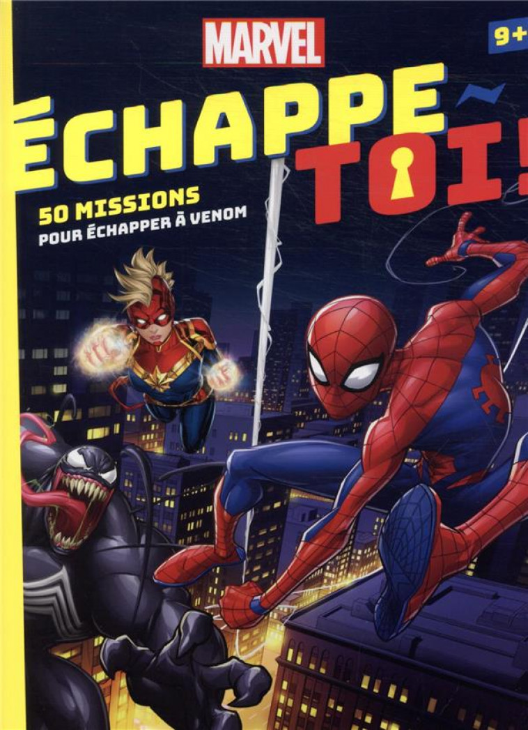 SPIDER-MAN - ECHAPPE-TOI ! - MARVEL - 50 MISSIONS POUR ECHAPPER A VENOM - COLLECTIF - HACHETTE