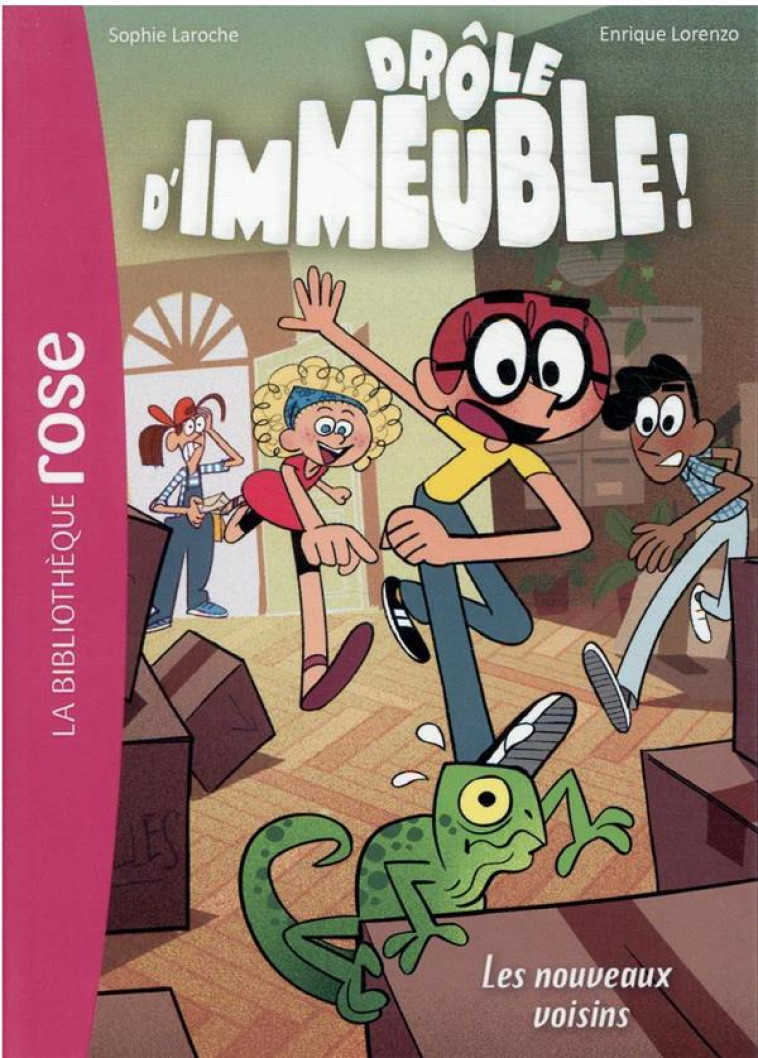 DROLE D-IMMEUBLE - T01 - DROLE D-IMMEUBLE ! 01 - LES NOUVEAUX VOISINS - LIVRE/LORENZO - HACHETTE