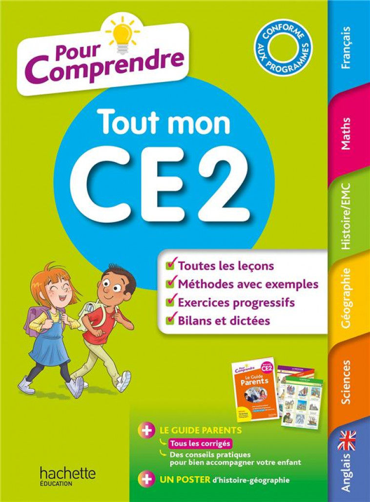 POUR COMPRENDRE TOUT MON CE2 - ALLISY/FLAMAND/HUET - HACHETTE