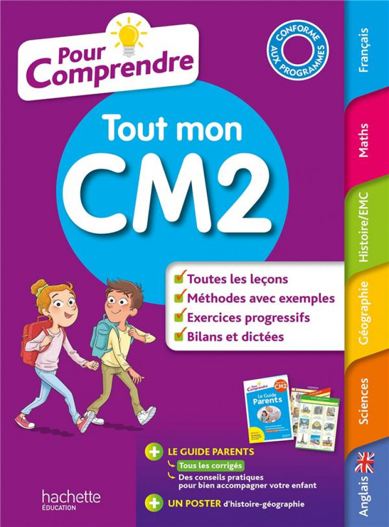 POUR COMPRENDRE TOUT MON CM2 - GUICHARD/HERETE/HUET - HACHETTE