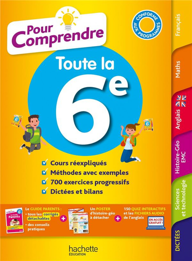 POUR COMPRENDRE TOUTE LA 6E - BLANC/MICHOUX/LISLE - HACHETTE