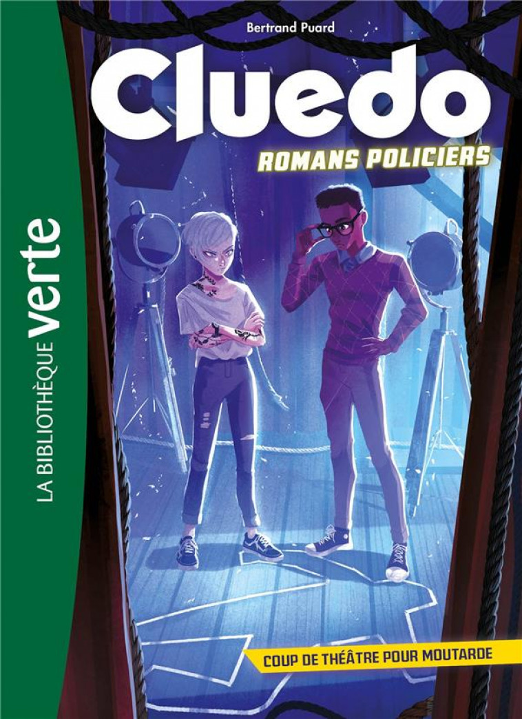 CLUEDO - T01 - CLUEDO ROMANS POLICIERS 01 - COUP DE THEATRE POUR MOUTARDE - HASBRO - HACHETTE