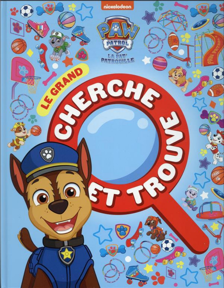 PAT- PATROUILLE - LE GRAND CHERCHE ET TROUVE - COLLECTIF - HACHETTE