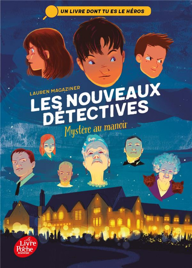 LES NOUVEAUX DETECTIVES - TOME 1 - MYSTERE AU MANOIR - MOREAU ERIC - HACHETTE