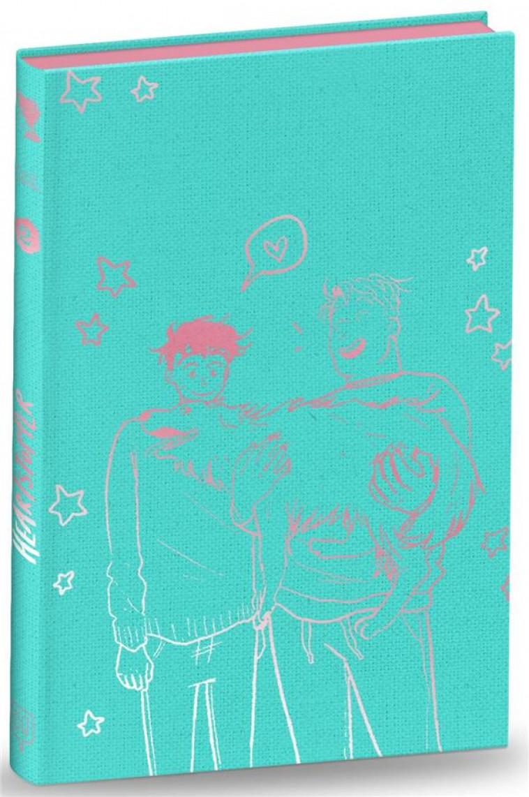 HEARTSTOPPER - T01 - HEARTSTOPPER - TOME 2 - EDITION COLLECTOR (FRANCAISE) - UN SECRET - DROUET VALERIE - HACHETTE