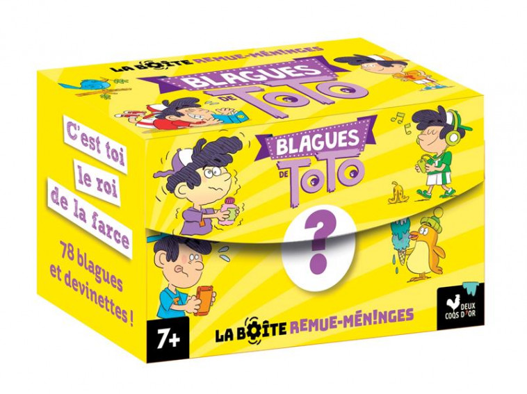 BOITE REMUE-MENINGES - BLAGUES DE TOTO - COLLECTIF - HACHETTE