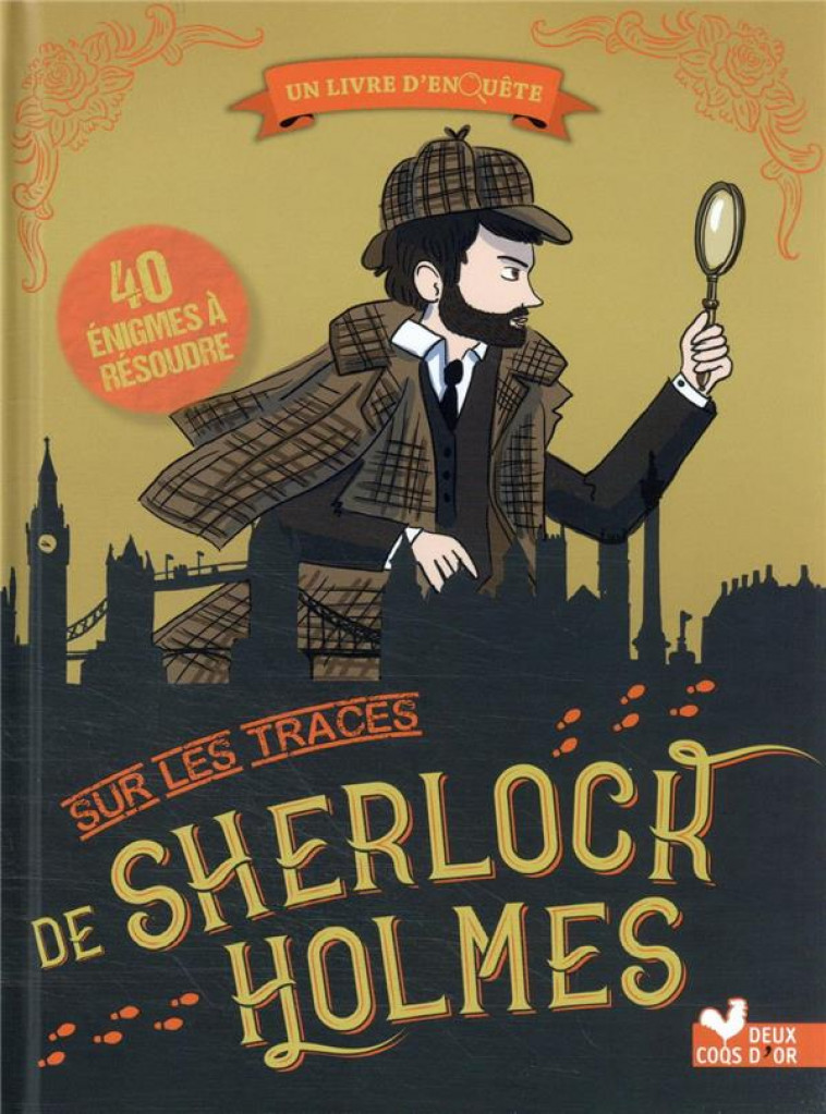 SUR LES TRACES DE - SHERLOCK HOLMES - TURIER/AYRAULT - HACHETTE