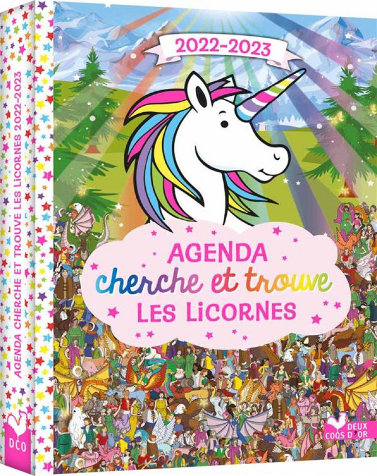 AGENDA CHERCHE ET TROUVE LES LICORNES 2022-2023 - MORAN PAUL - NC