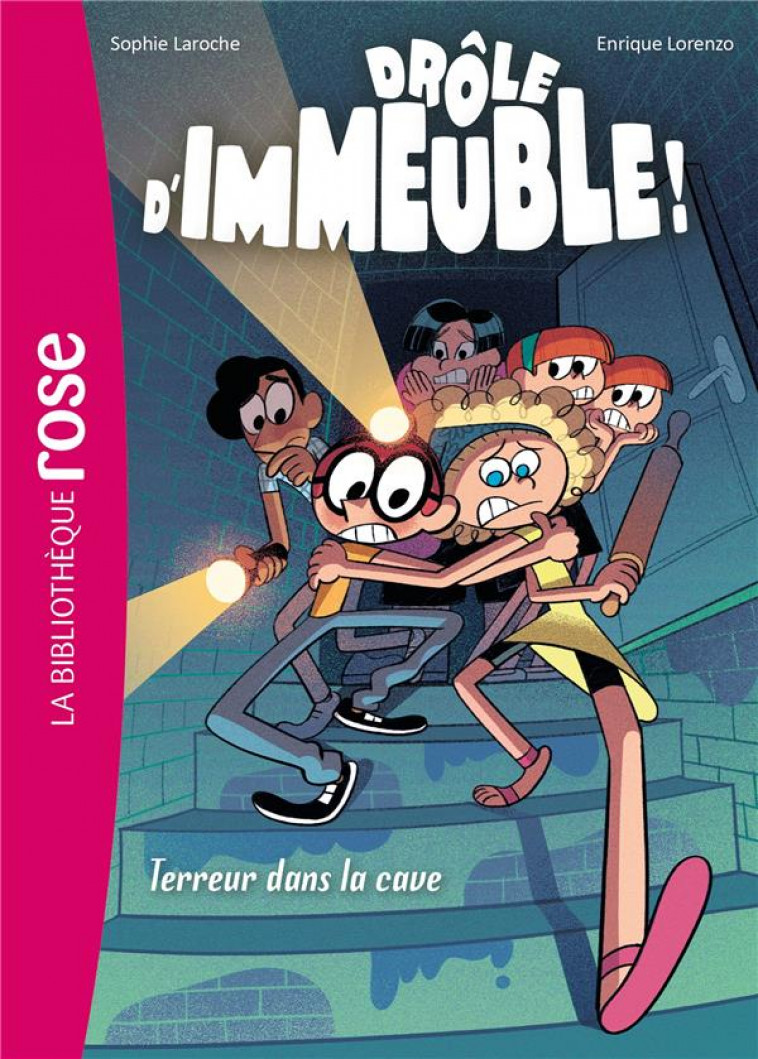 DROLE D-IMMEUBLE - T02 - DROLE D-IMMEUBLE ! 02 - TERREUR DANS LA CAVE - LIVRE/LORENZO - HACHETTE