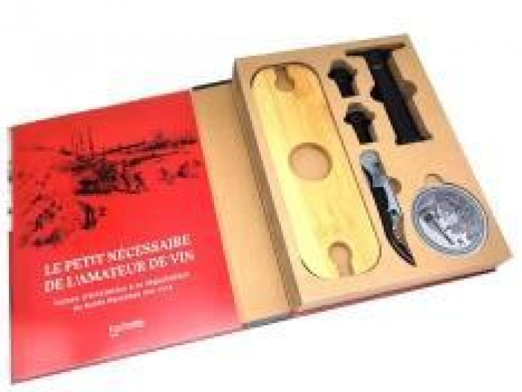 COFFRET LE PETIT NECESSAIRE DE L-AMATEUR DE VIN - XXX - HACHETTE