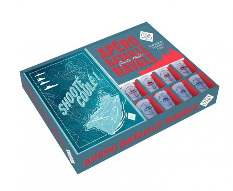 COFFRET APERO BATAILLE NAVALE - SHOOTE, COULE ! - XXX - HACHETTE