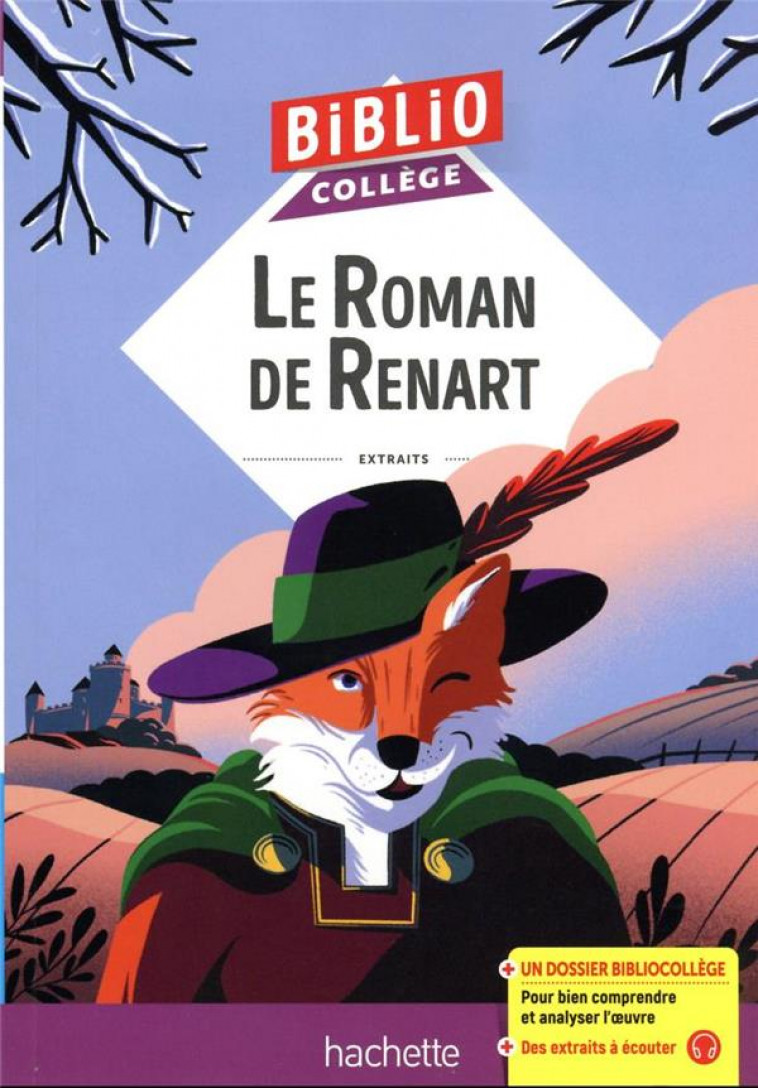 BIBLIOCOLLEGE - T70 - BIBLIOCOLLEGE - LE ROMAN DE RENART, PIERRE DE SAINT CLOUD - FLAMAND/SIRAND - HACHETTE