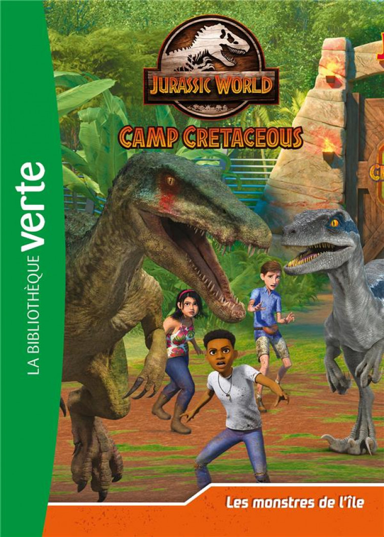 JURASSIC WORLD - T12 - JURASSIC WORLD, LA COLO DU CRETACE 12 - LES MONSTRES DE L-ILE - UNIVERSAL STUDIOS - HACHETTE