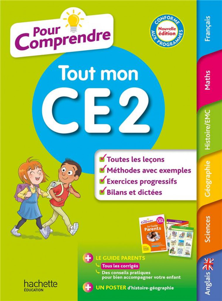 POUR COMPRENDRE TOUT MON CE2 - ALLISY/BODEAU/DACHET - HACHETTE