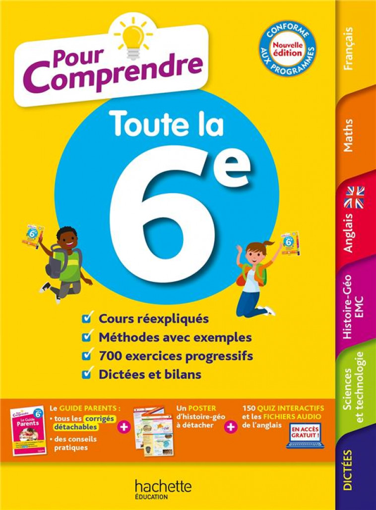 POUR COMPRENDRE TOUTE LA 6E - BLANC/MICHOUX/LISLE - HACHETTE