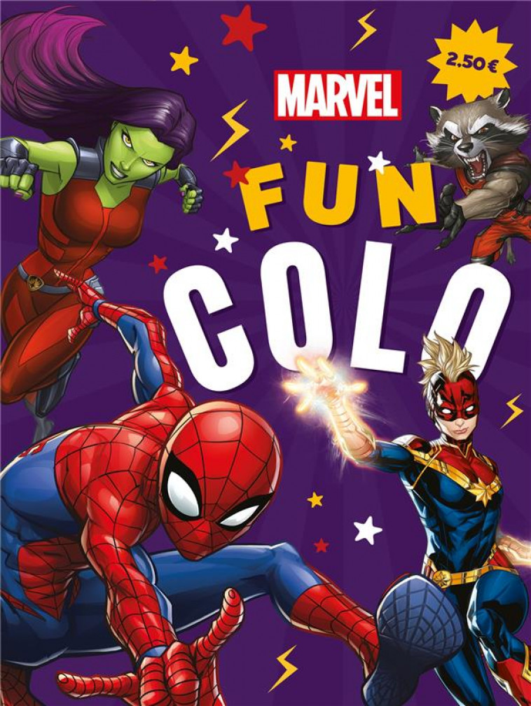 MARVEL - FUN COLO - COLLECTIF - HACHETTE