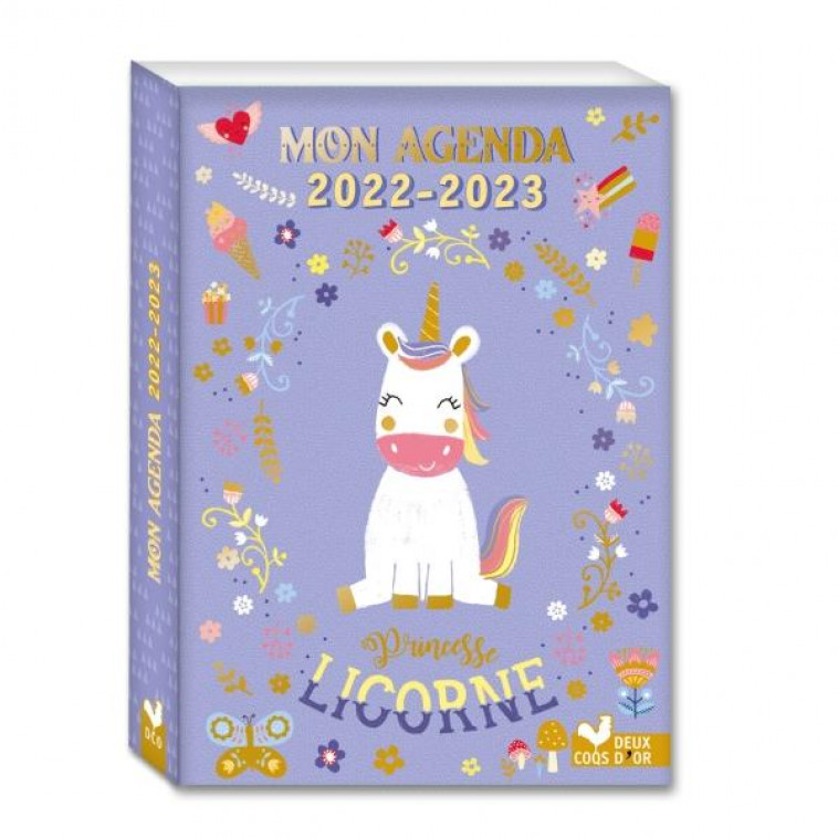 AGENDA 2022-2023 PRINCESSE LICORNE - ANGLICAS LOUISE - NC