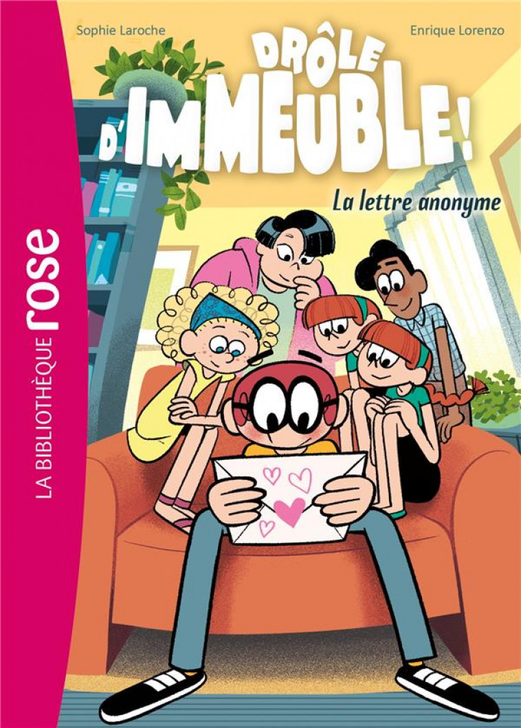 DROLE D-IMMEUBLE - T04 - DROLE D-IMMEUBLE ! 04 - LA LETTRE ANONYME - LIVRE/LORENZO - HACHETTE