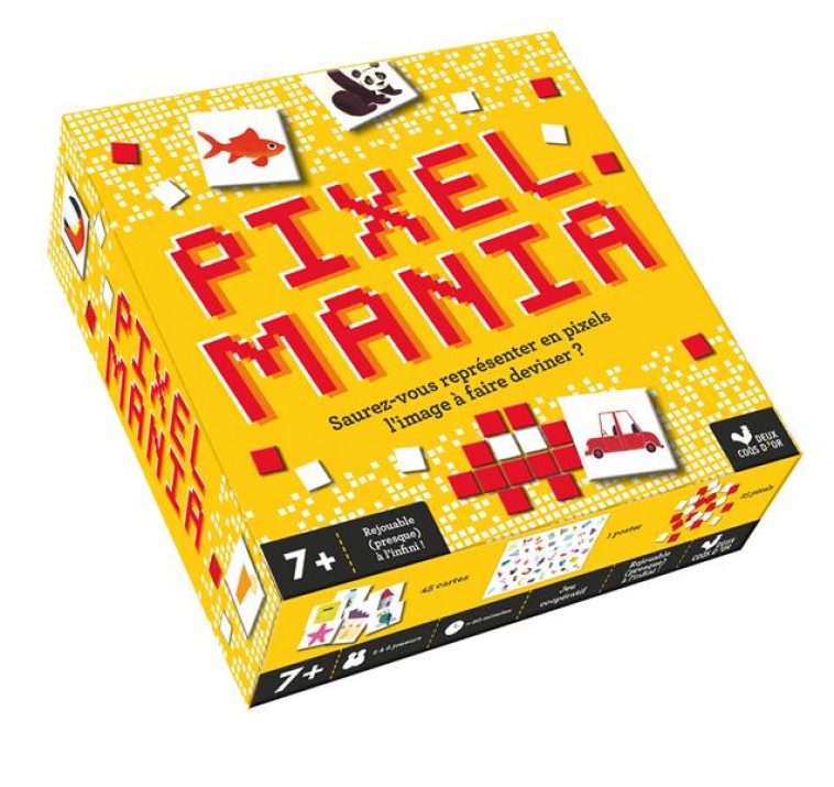 PIXELMANIA - BOITE AVEC ACCESSOIRES - GALONNIER/WORTEMANN - NC