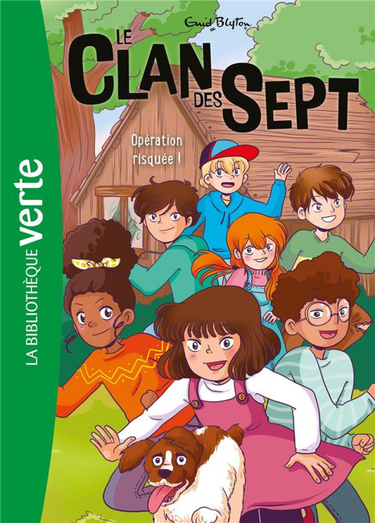 LE CLAN DES SEPT - T06 - LE CLAN DES SEPT NED  06 - OPERATION RISQUEE - BLYTON ENID - HACHETTE