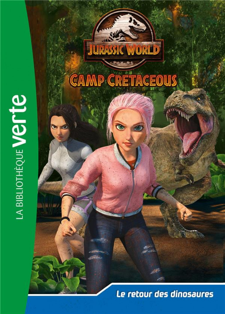 JURASSIC WORLD - T16 - JURASSIC WORLD, LA COLO DU CRETACE 16 - LE RETOUR DES DINOSAURES - UNIVERSAL STUDIOS - HACHETTE