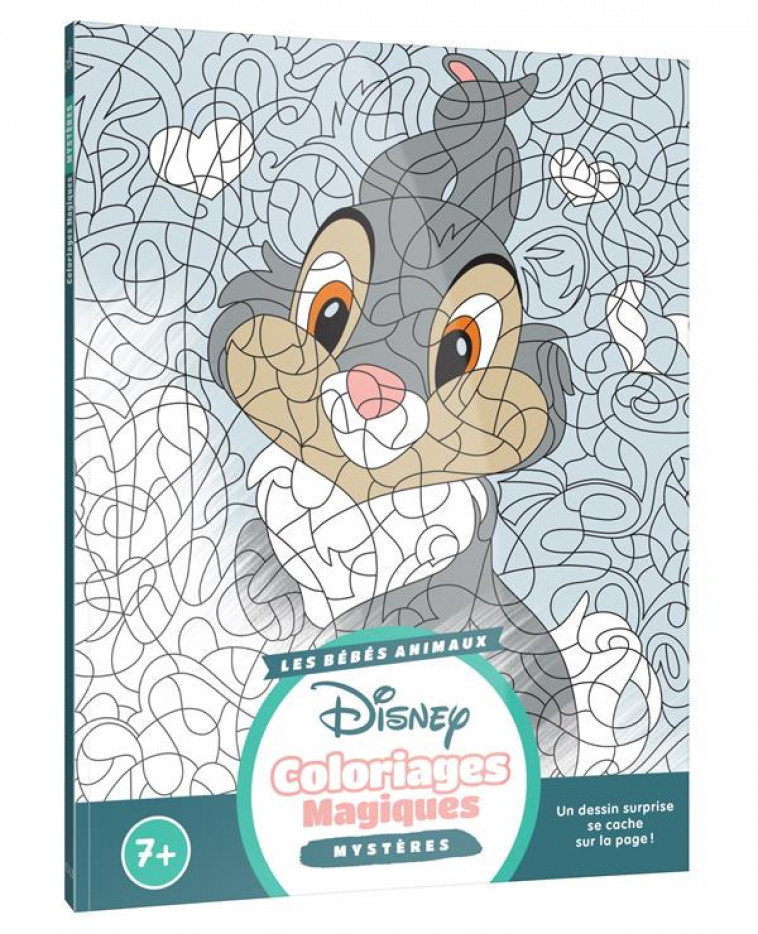 DISNEY - COLORIAGES MAGIQUES - MYSTERES - LES BEBES ANIMAUX - XXX - HACHETTE