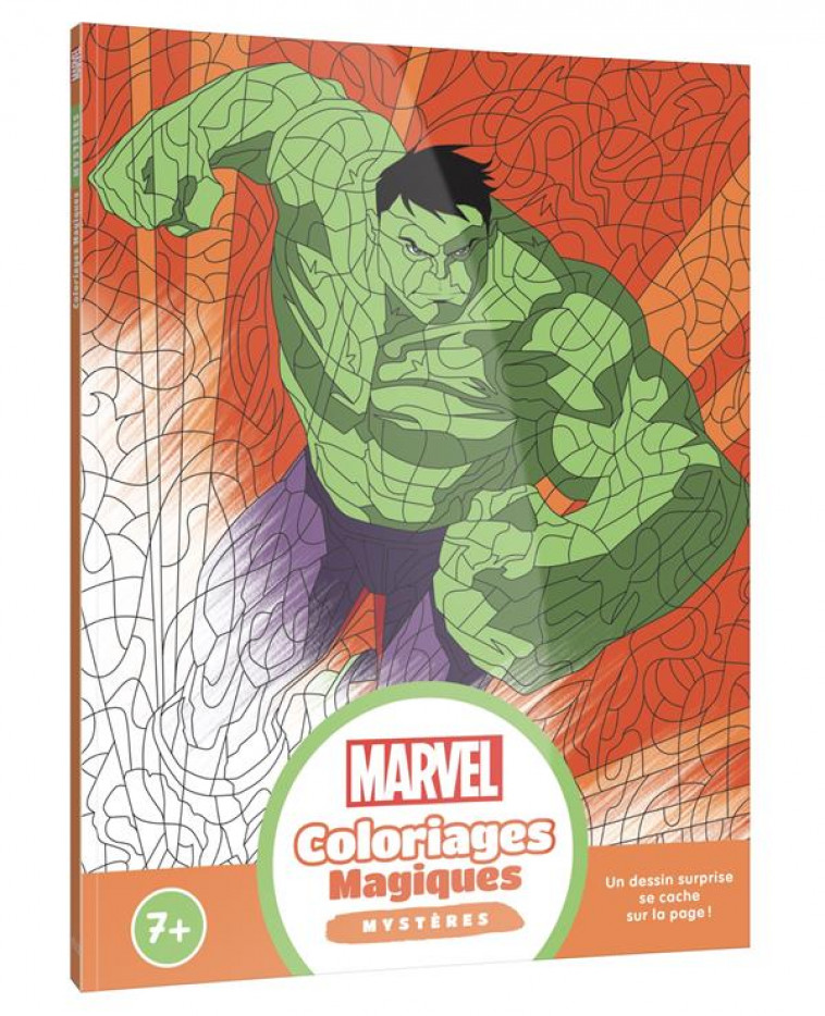 MARVEL - COLORIAGES MAGIQUES - MYSTERES - XXX - HACHETTE