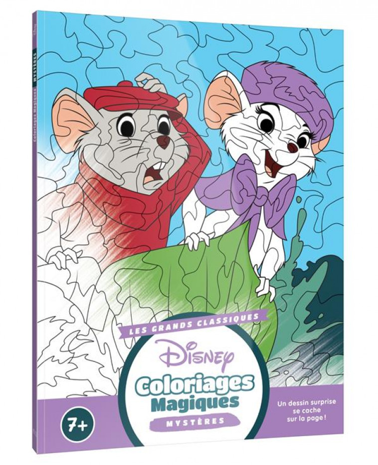 DISNEY - COLORIAGES MAGIQUES MYSTERES - LES GRANDS CLASSIQUES - XXX - HACHETTE