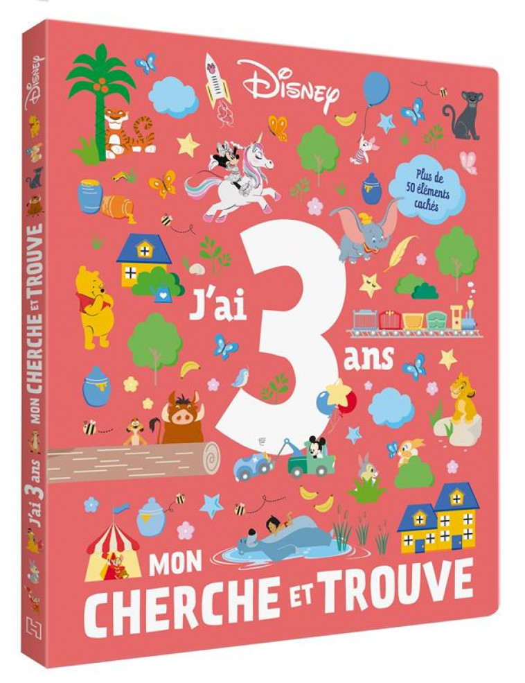 DISNEY - MON CHERCHE ET TROUVE - J-AI 3 ANS - XXX - HACHETTE