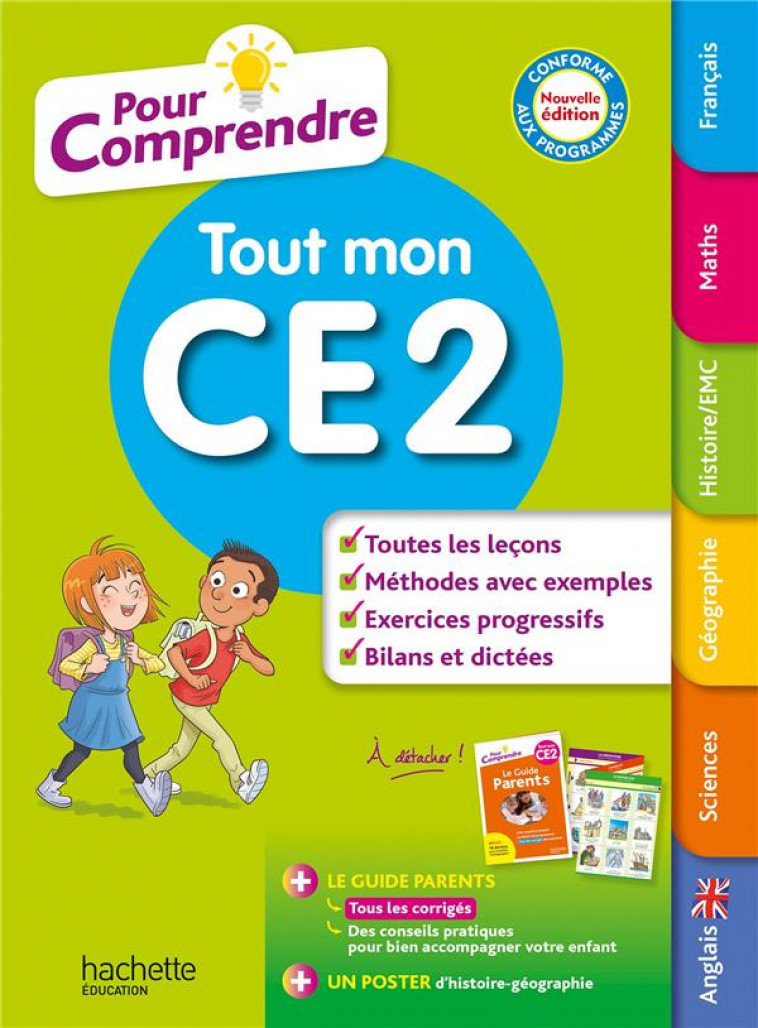 POUR COMPRENDRE TOUT MON CE2 - ALLISY/BODEAU/DACHET - HACHETTE