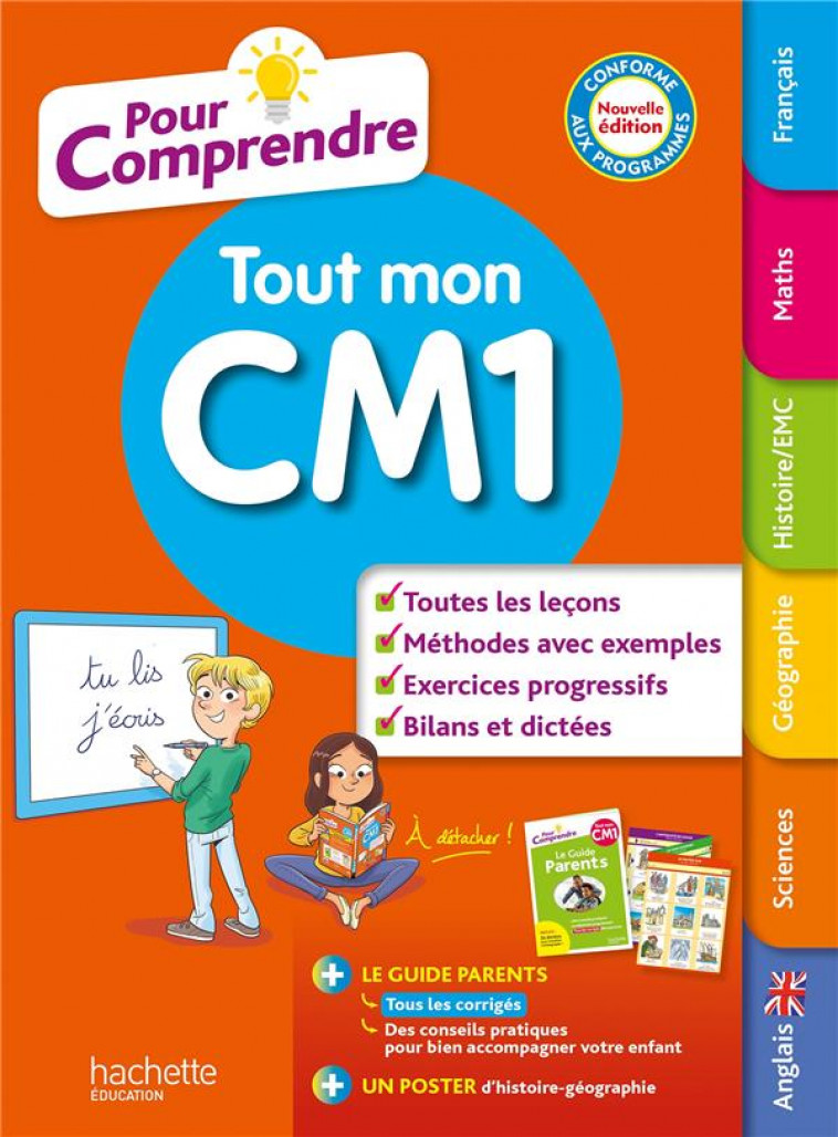 POUR COMPRENDRE TOUT MON CM1 - BREMONT/CHATELAIN - HACHETTE