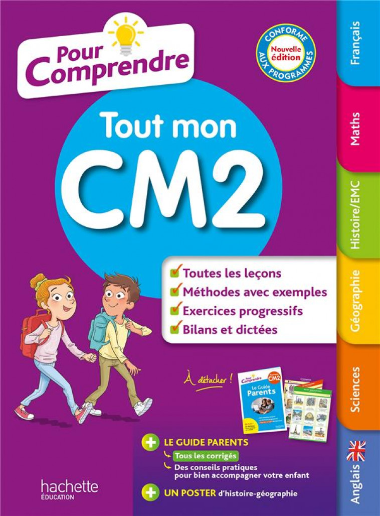 POUR COMPRENDRE TOUT MON CM2 - GUICHARD/HERETE/HUET - HACHETTE