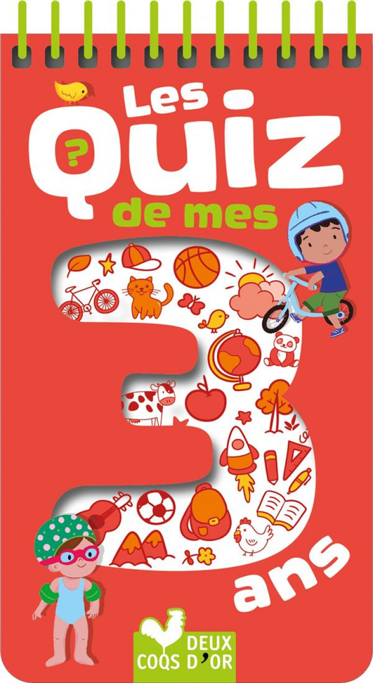 LES QUIZ DE MES 3 ANS - DE MULLENHEIM - HACHETTE