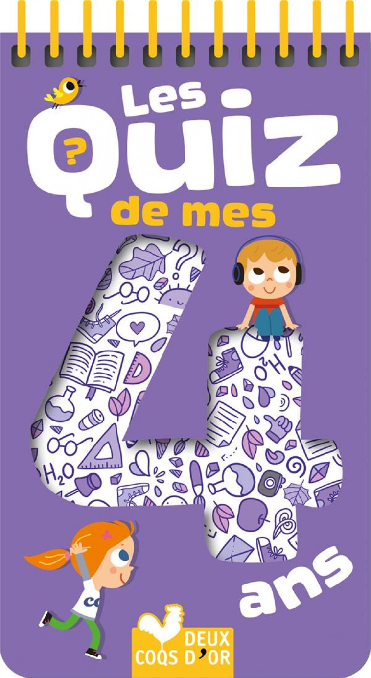 LES QUIZ DE MES 4 ANS - COLLECTIF - HACHETTE