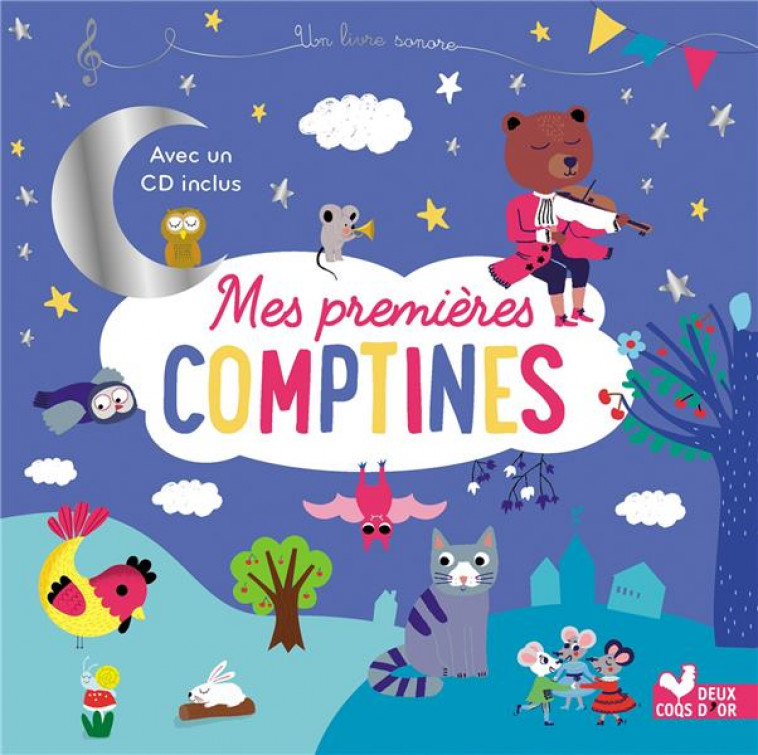 MES PREMIERES COMPTINES - LIVRE AVEC CD - COLLECTIF - HACHETTE